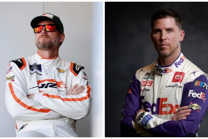 Dale Jr. Unmasks Denny Hamlin's Dark Side 3