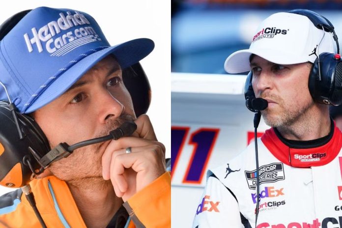 Denny Hamlin Uses Aero as a Weapon