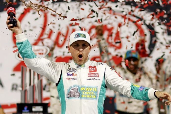Denny Hamlin Wins 2024 Toyota Owners 400 (1)