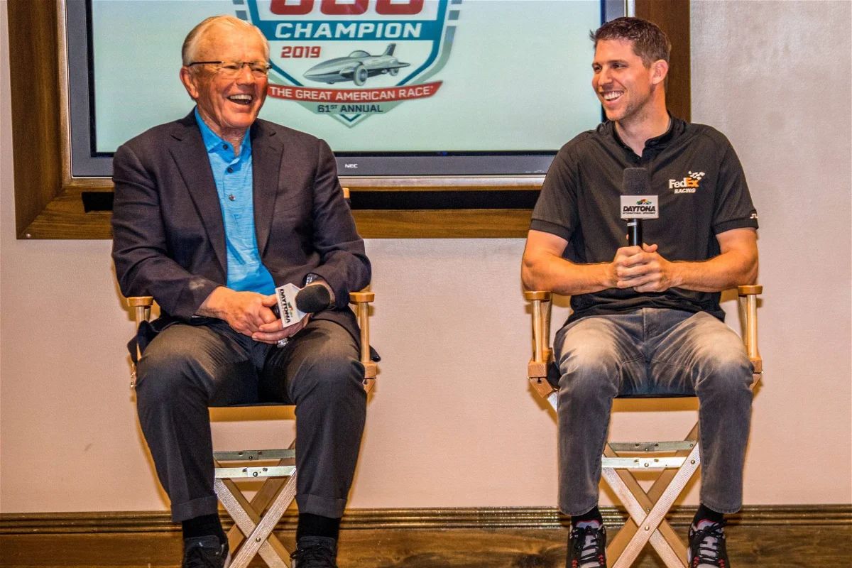 Denny Hamlin and Joe Gibbs (2)