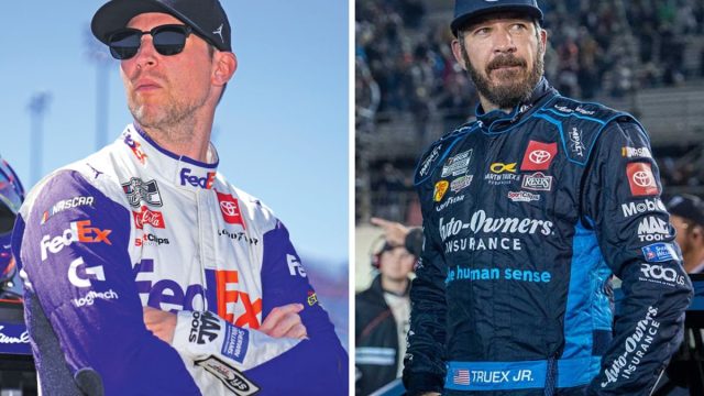 Denny Hamlin's Revealing Chat With Truex Jr (1)