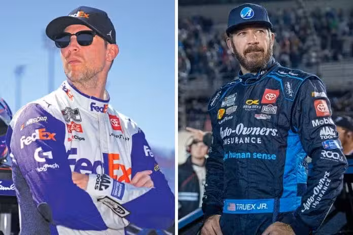 Denny Hamlin's Revealing Chat With Truex Jr (1)