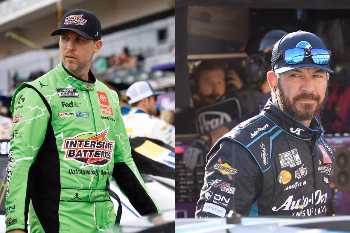 Denny Hamlin's Revealing Chat With Truex Jr (2)