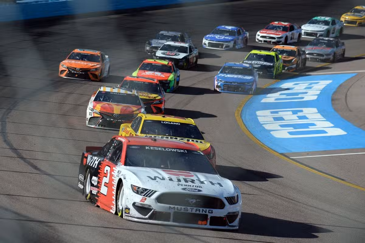 NASCAR Walmart Sign Incident 3