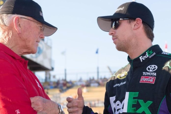 Joe Gibbs Praises Denny Hamlin