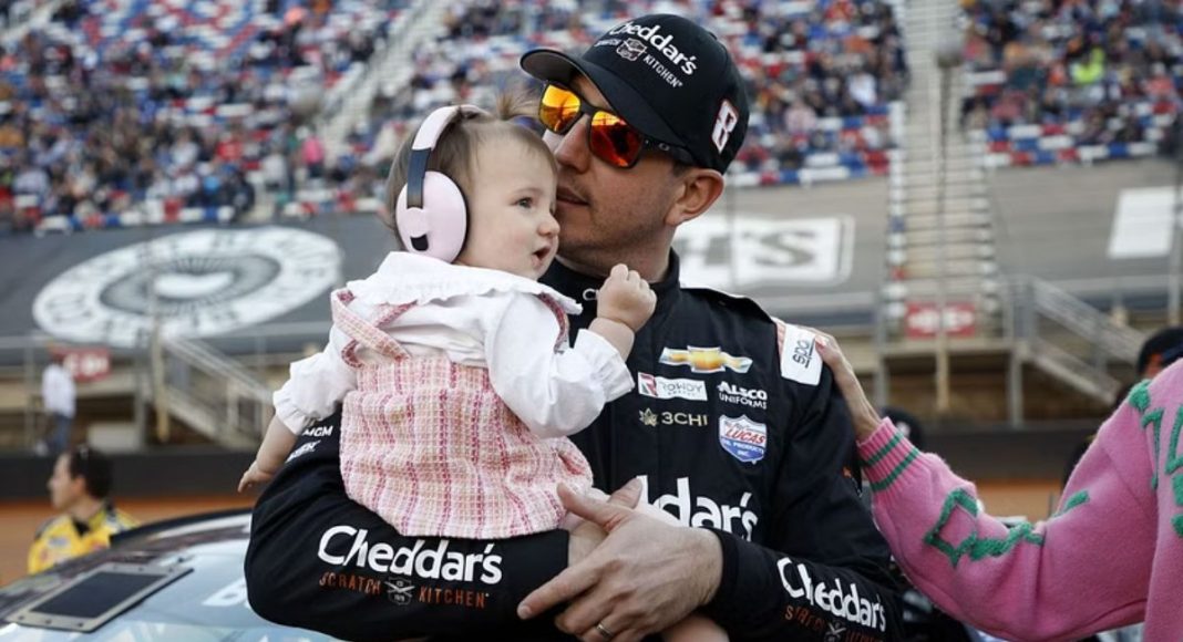 Kyle Busch's Daddy Duties Capture Hearts