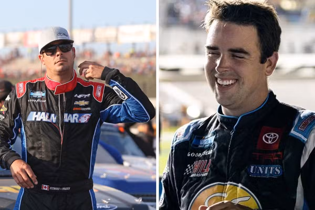 Timmy Hill and Stewart Friesen Clash (1)