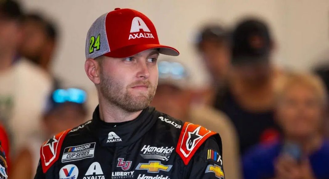 William Byron Blames Goodyear