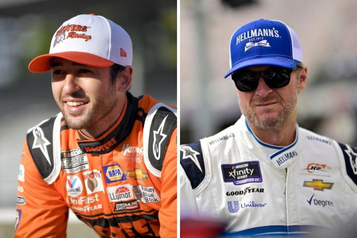 Chase Elliott and Dale Jr’s NASCAR Burden