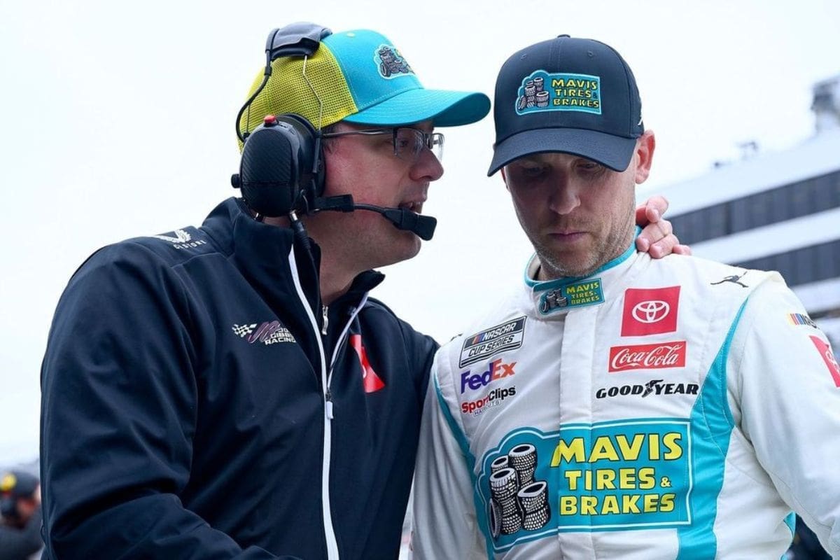 Crew Chief Fed Up with Denny Hamlin 1