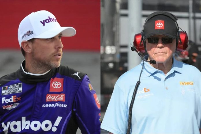 Denny Hamlin Admits Shortcoming to Joe Gibbs