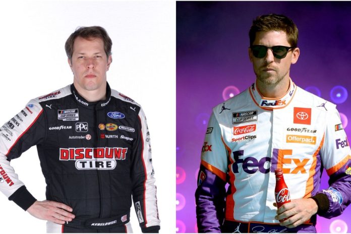Denny Hamlin Supports Brad Keselowski's Move