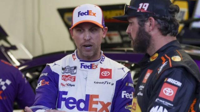 Denny Hamlin Reveals NASCAR's Crafty Stance
