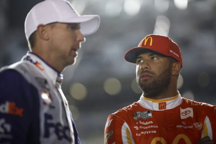 Denny Hamlin Unleashes Bubba Wallace's Nightmare Denny Hamlin Unleashes Bubba Wallace's Nightmare