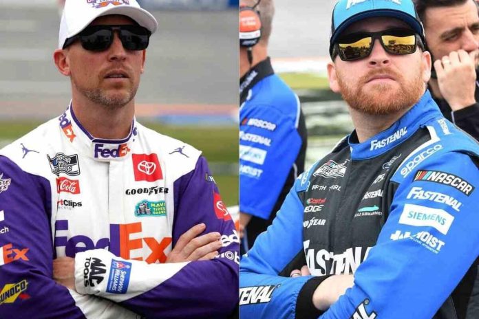 Denny Hamlin's Anger at Chris Buescher