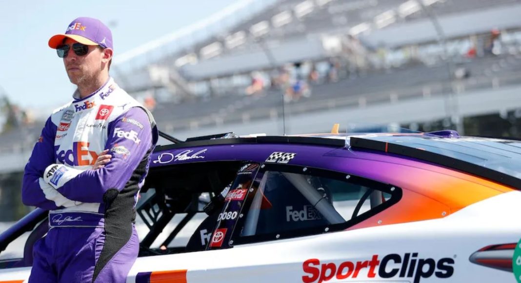 Denny Hamlin Supports NASCAR