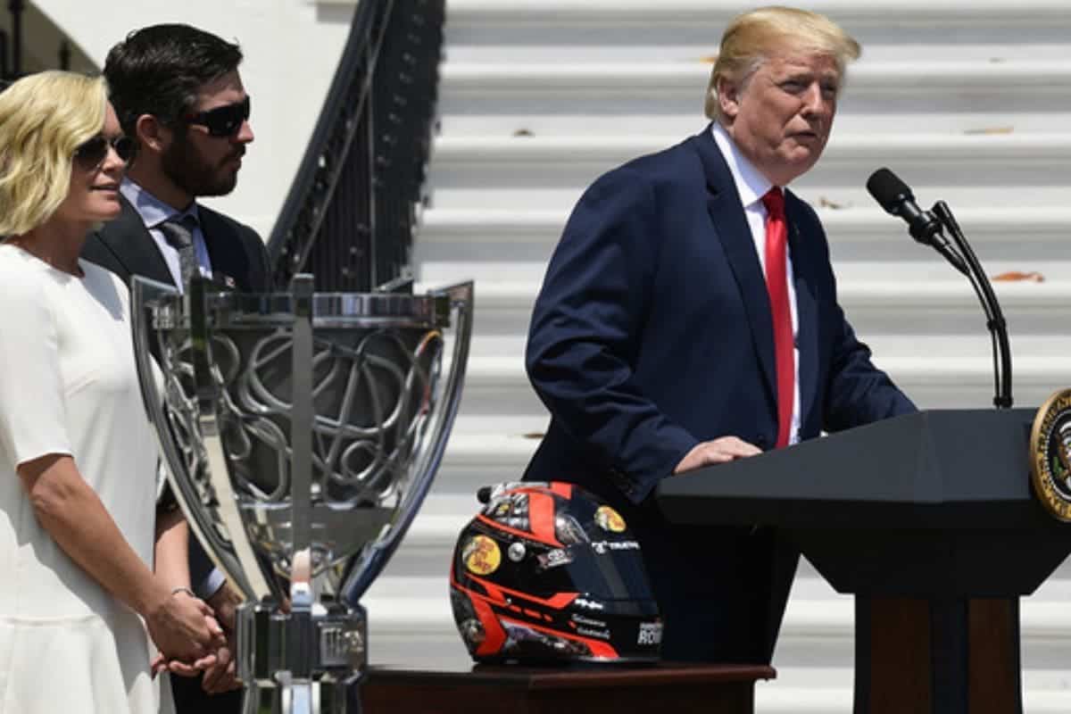 Donald Trump Confirms Coca-Cola 600 (2)