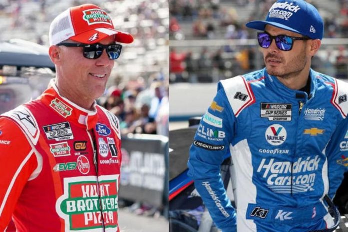 Kevin Harvick Backs Kyle Larson