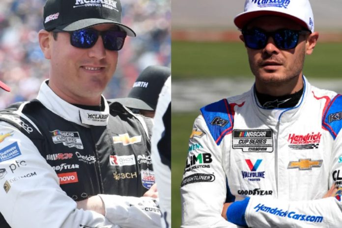 Kyle Larson Downplays Kyle Busch's Fighting Skills