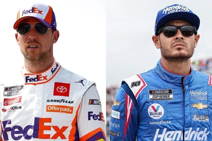 Kyle Larson Teams up With Hamlin