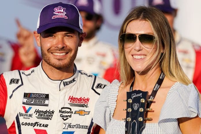 Kyle Larson's Wife Reacts