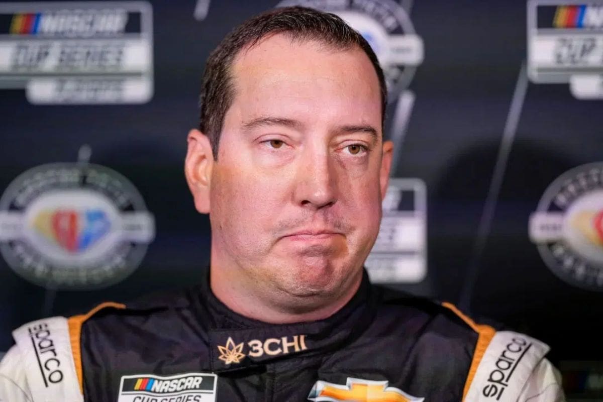 Kyle Busch Crashes at Indy Tire Test