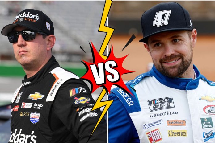 Ricky Stenhouse Jr. and Kyle Busch Brawl (1) Ricky Stenhouse Jr. and Kyle Busch Brawl (1)