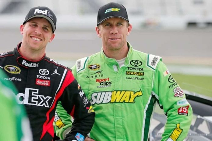 Carl Edwards Praises Denny Hamlin and Justin Marks