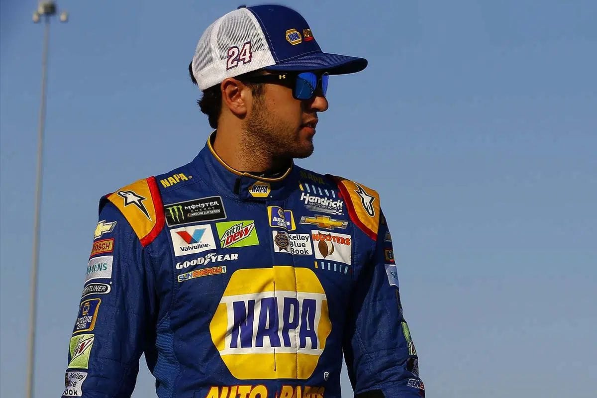 Chase Elliott Reacts to NASCAR (1)