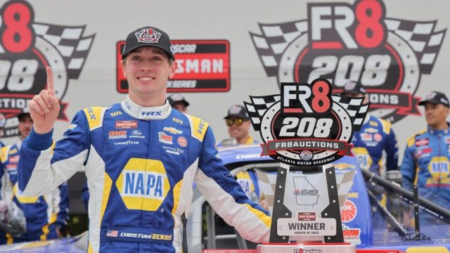 Christian Eckes Wins Triple Truck Challenge Prize