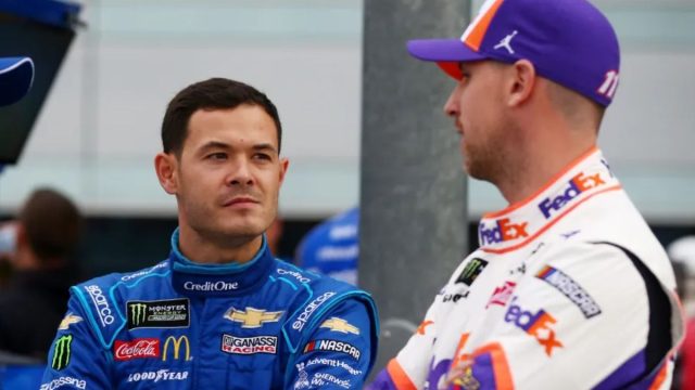 Kyle Larson Sets Example for Denny Hamlin