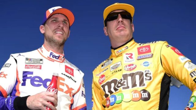 Denny Hamlin Blames Kyle Busch