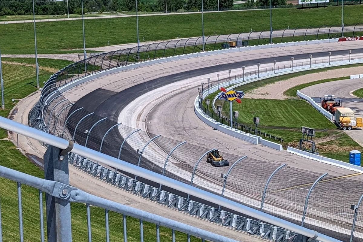 Partial Repave at Iowa Speedway 1