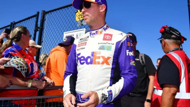 Denny Hamlin Backs Kyle Larson's Reaction 1