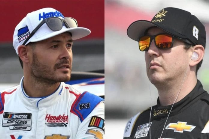 Kyle Busch Praises Larson's Driving Ability
