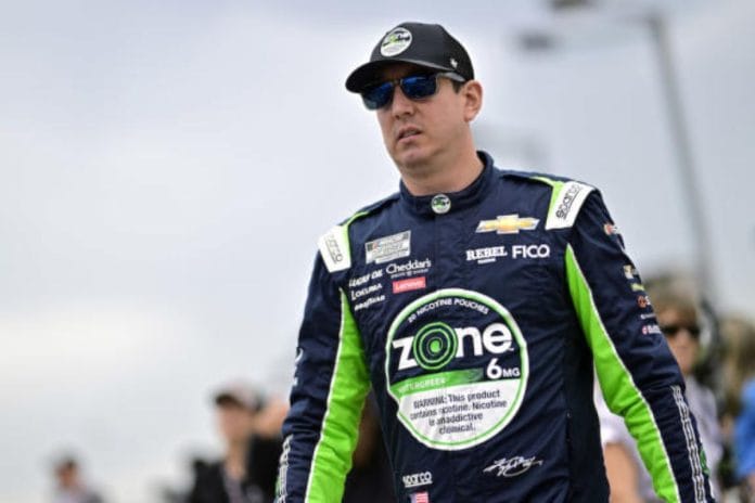 Kyle Busch and Corey LaJoie Collide in Dramatic Late-Race1