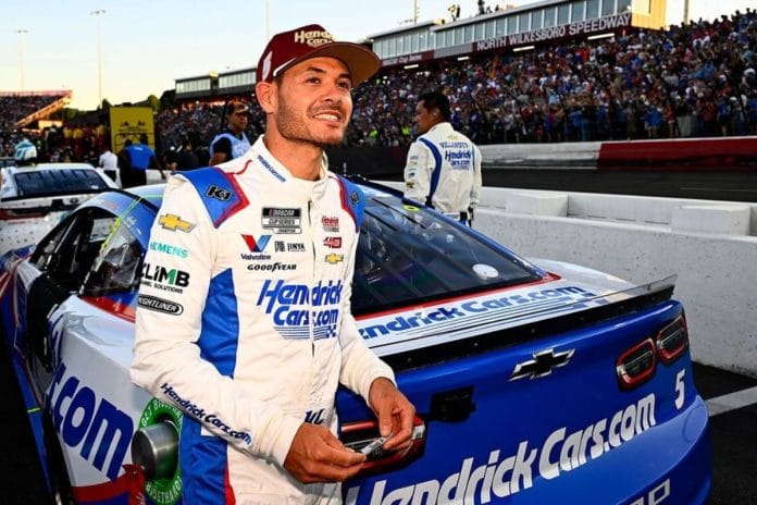 Kyle Larson Acknowledges SVG's Superiority 1
