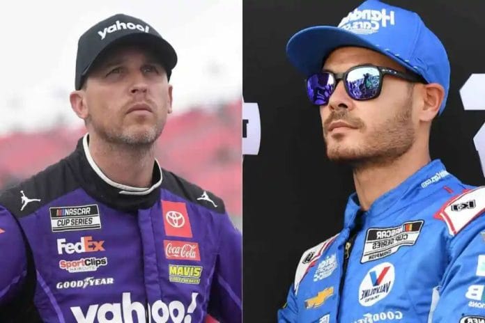 Larson and Hamlin Clash