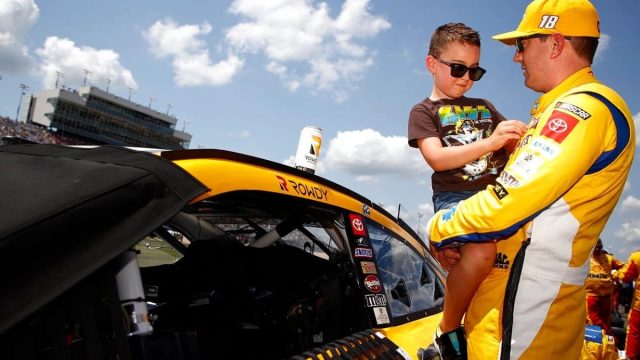 NASCAR Cheers Kyle Busch's Rare Smile