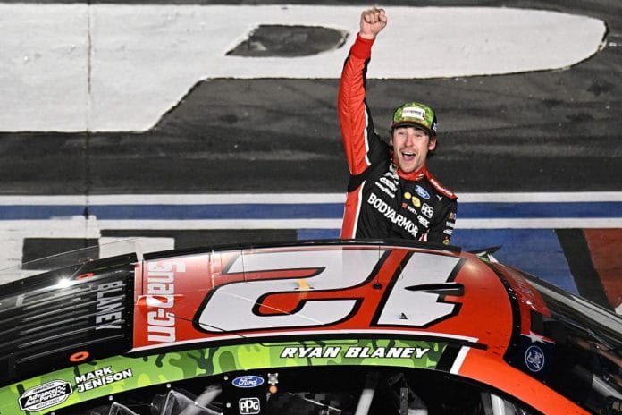 Ryan Blaney Shines in First-Ever Cup Race Ryan Blaney Faces Fallout With Inman