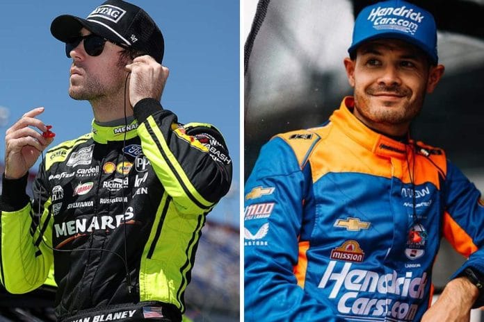 Ryan Blaney Upstages Kyle Larson
