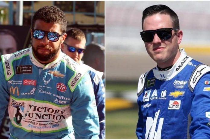 Alex Bowman in Tears