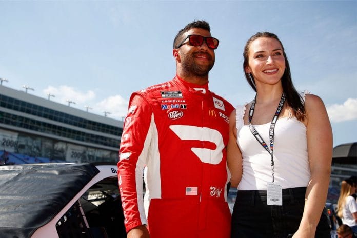 Amanda Wallace Takes a Jab at Bubba Wallace
