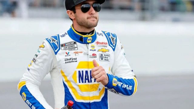 Chase Elliott Teams up With Denny Hamlin2