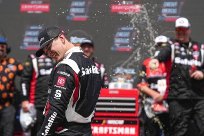 Corey Heim's Unchallenged Win at Pocono