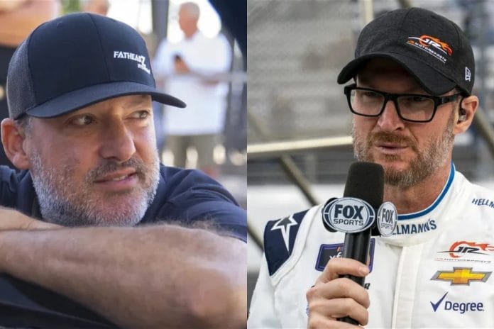 Dale Jr and Tony Stewart's Confrontation