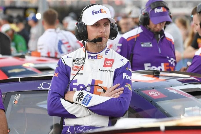 Denny Hamlin Dismisses NASCAR's Justification1