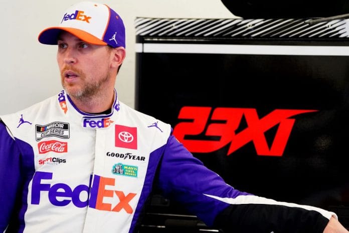 Denny Hamlin Rages Against NASCAR