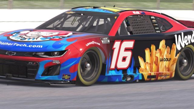 Kaulig Racing Drops Saucy Nuggs Paint Scheme