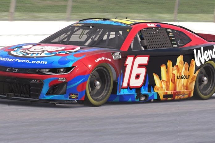 Kaulig Racing Drops Saucy Nuggs Paint Scheme